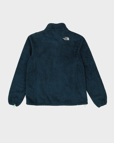 The North Face Green Full-Zip Fleece - L
