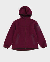 Arc'Teryx Purple Full-Zip Fleece - L