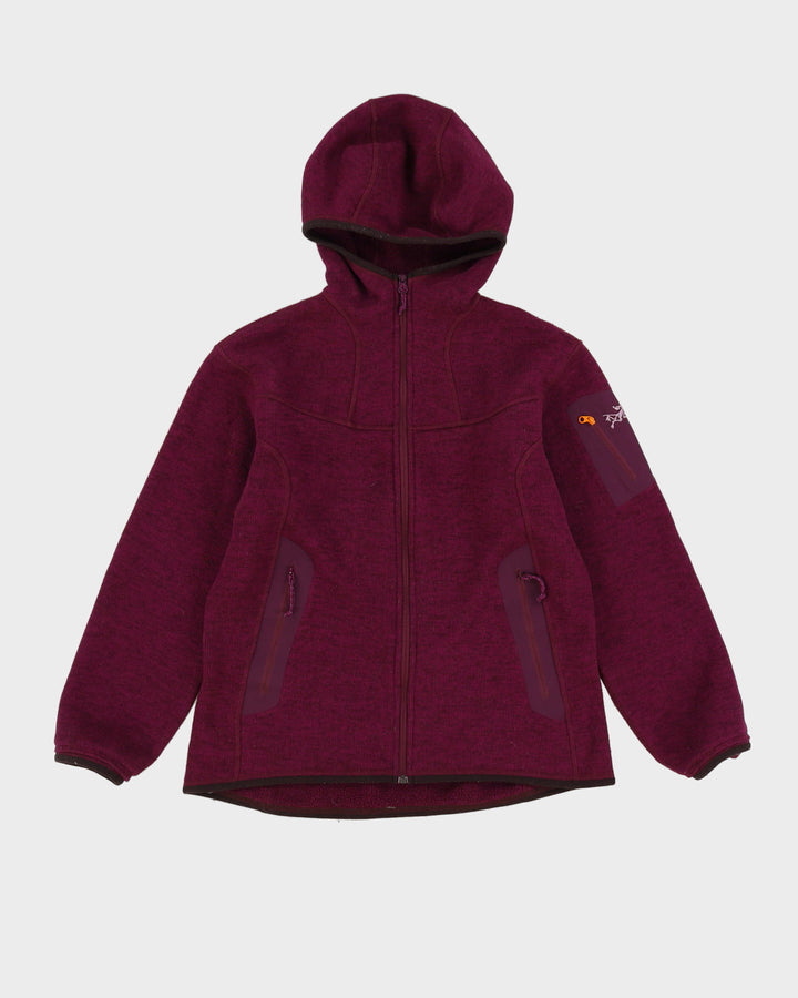 Arc'Teryx Purple Full-Zip Fleece - L