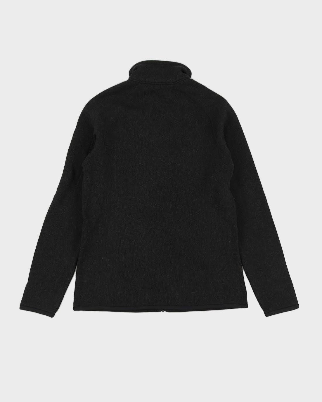 Patagonia Black Full-Zip Fleece Deadstock With Tags - XS