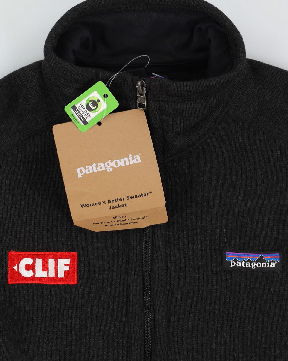 Patagonia Black Full-Zip Fleece Deadstock With Tags - XS
