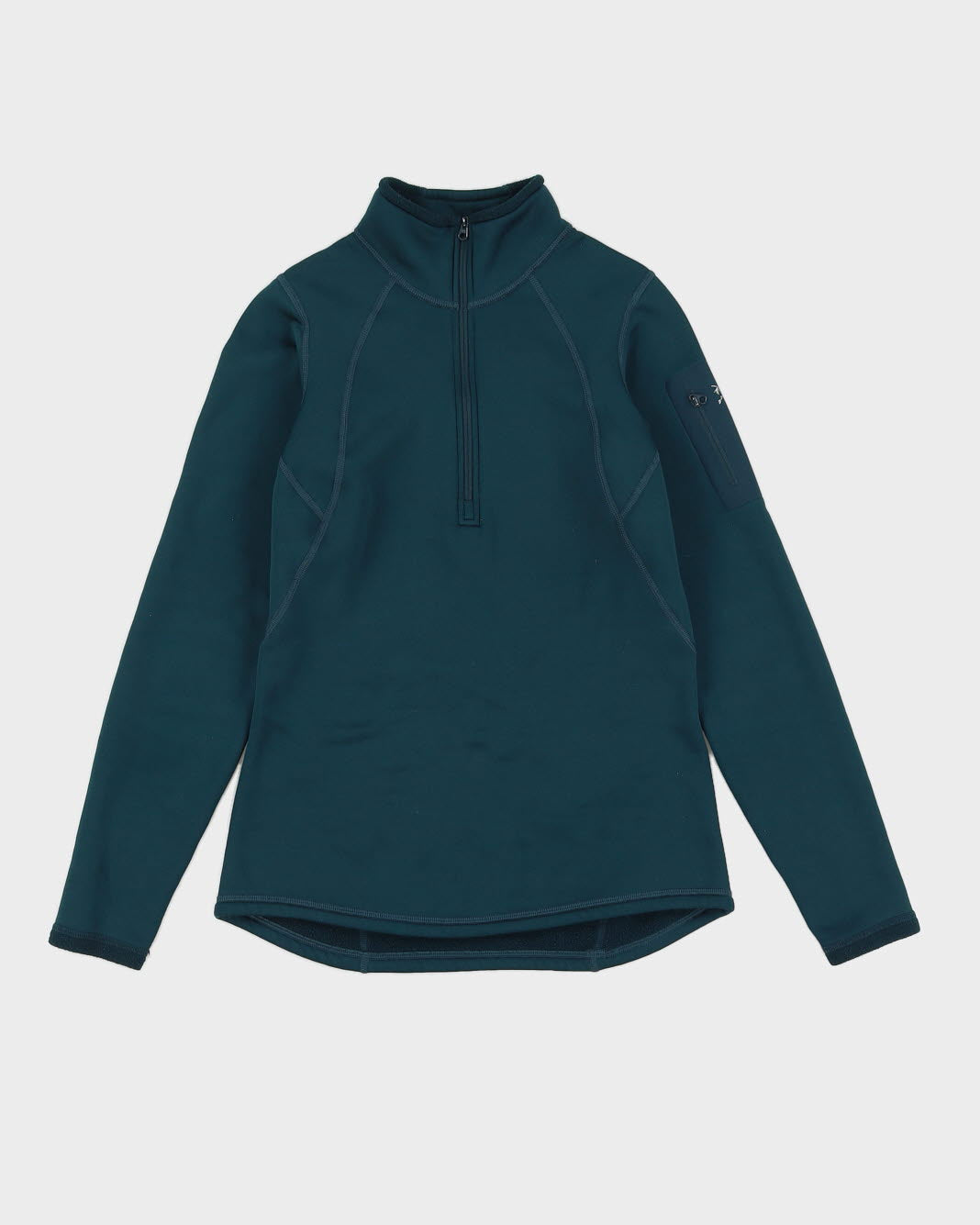 Arc'teryx Turquoise Half Zip Fleece - M