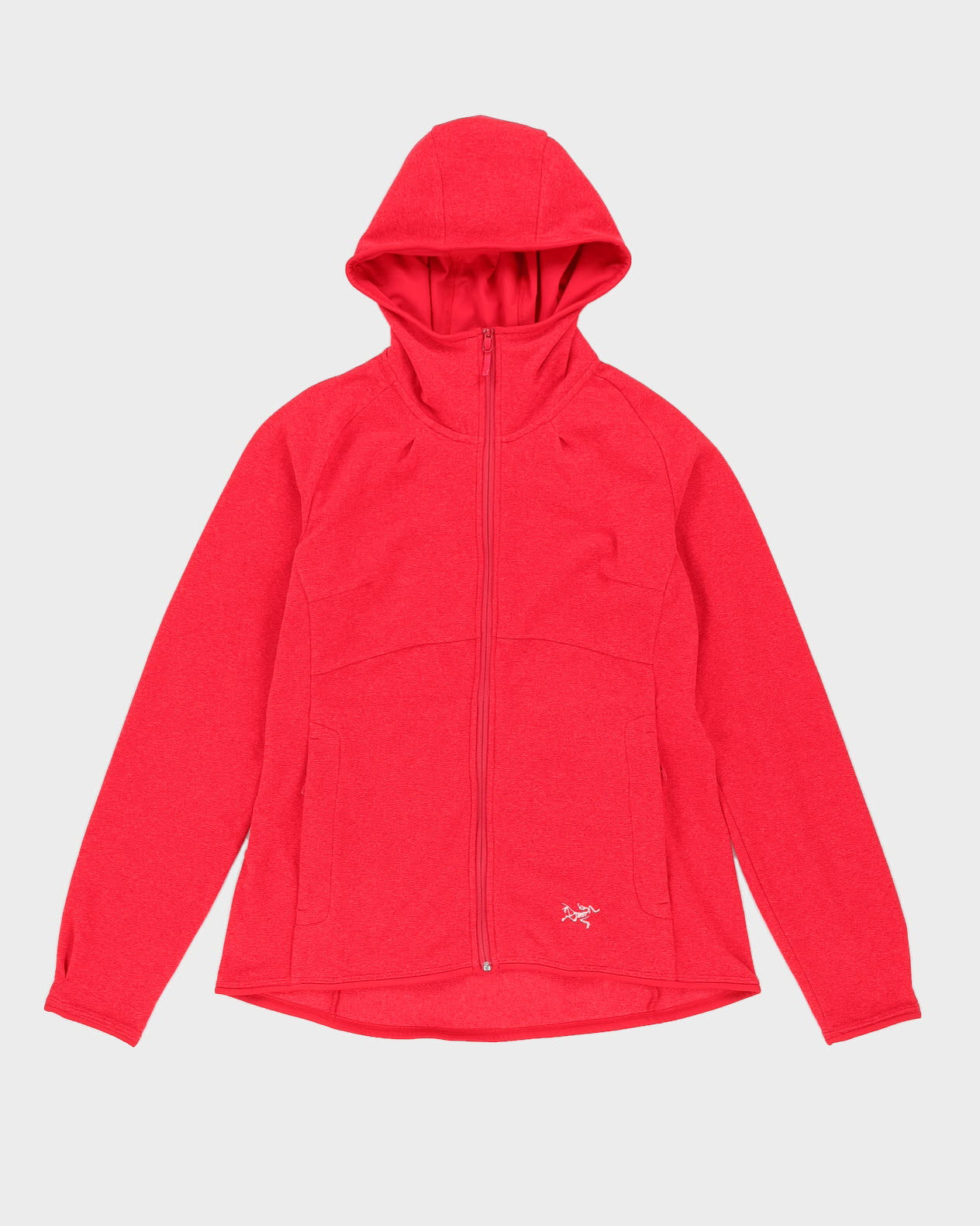 Arc'teryx Pink Full Zip Hooded Fleece - L