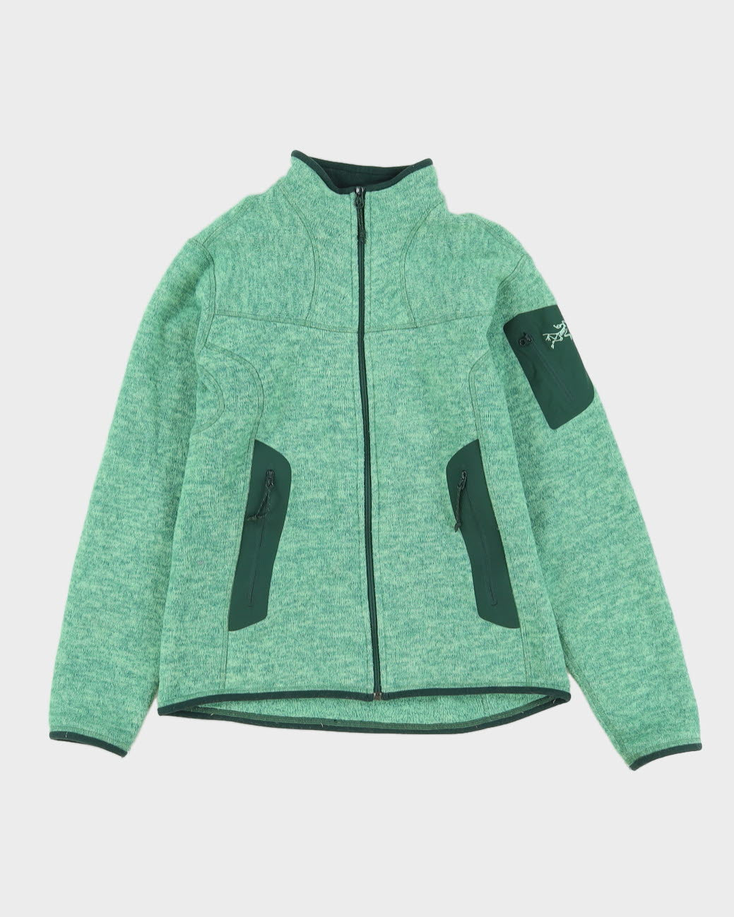 Arc'teryx Green Full-Zip Fleece - M