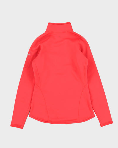 Arc'teryx Half Zip Pink Fleece - M