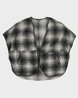 The North Face Grey Poncho Fleece - L