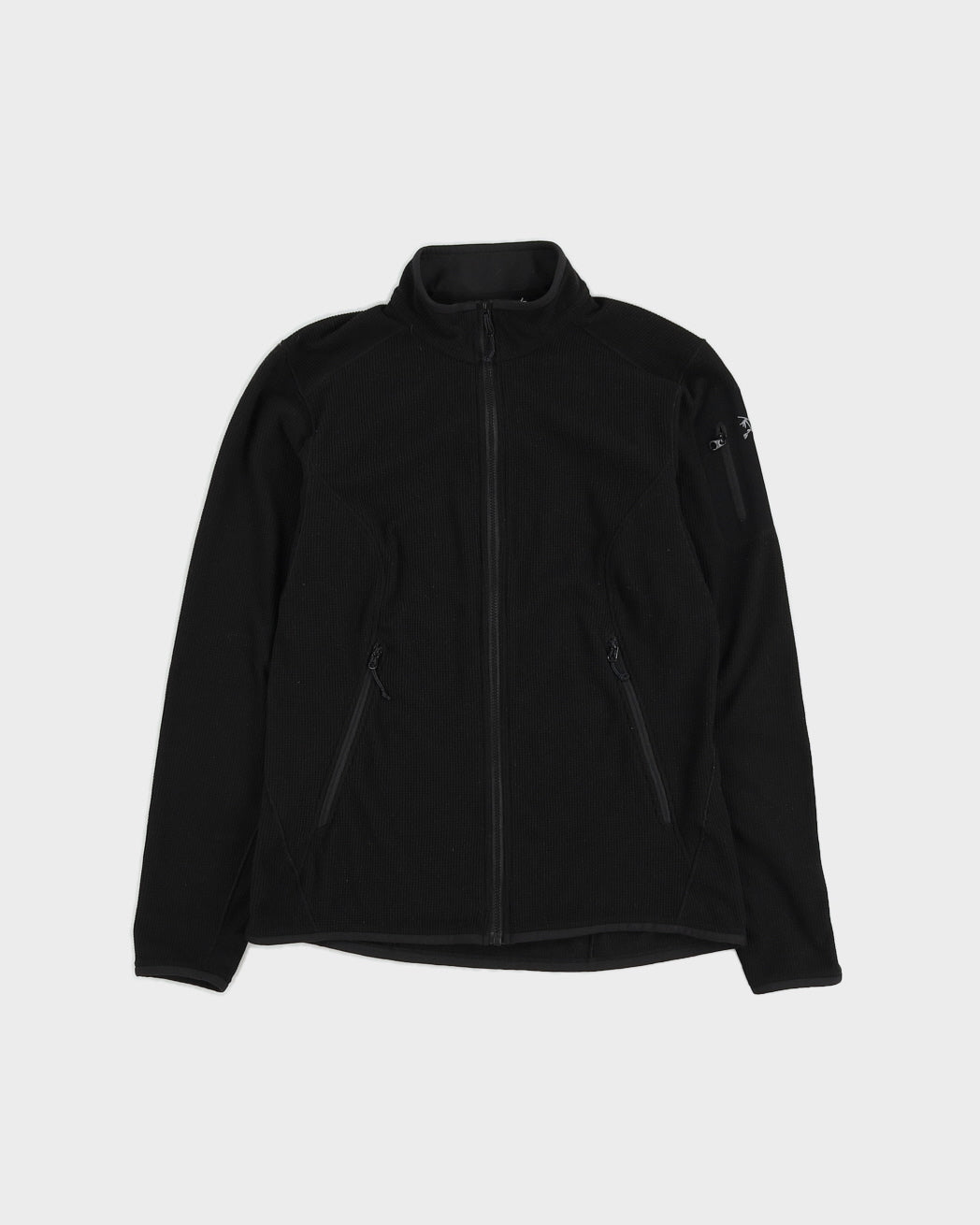 Arc'teryx Black Full Zip Fleece - XS