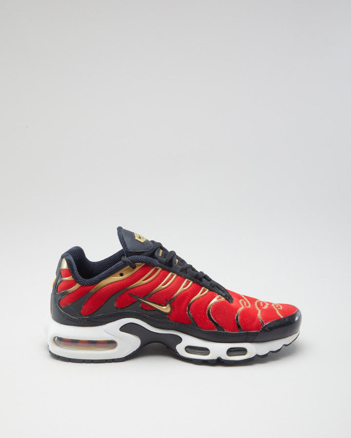Nike Tn Air Max Red Trainers - Womens UK 5