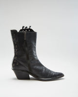00s Harley Davidson Black Boots - Womens UK 7