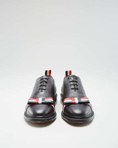 Thom Browne Black Bow Whole cut Oxford Shoes - Womens UK 6