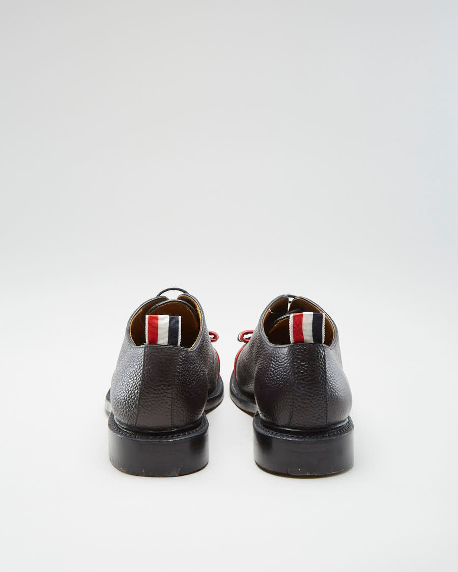 Thom Browne Black Bow Whole cut Oxford Shoes - Womens UK 6