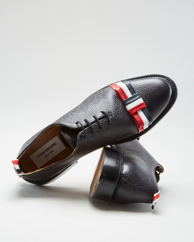 Thom Browne Black Bow Whole cut Oxford Shoes - Womens UK 6