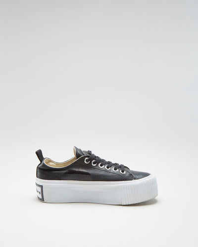 Mcq Alexander McQueen Swallow Low Top Platform Plimsoll Sneakers - Womens UK 3