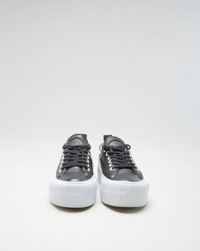 Mcq Alexander McQueen Swallow Low Top Platform Plimsoll Sneakers - Womens UK 3