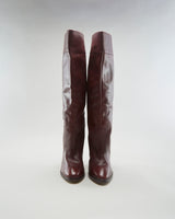 Michael Kors Burgundy High Boots - Womens UK 6