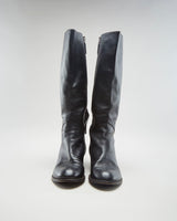 Valentino Garavani Black High Boots - Womens UK 5