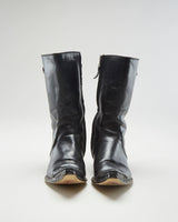 00s Harley Davidson Black Boots - Womens UK4