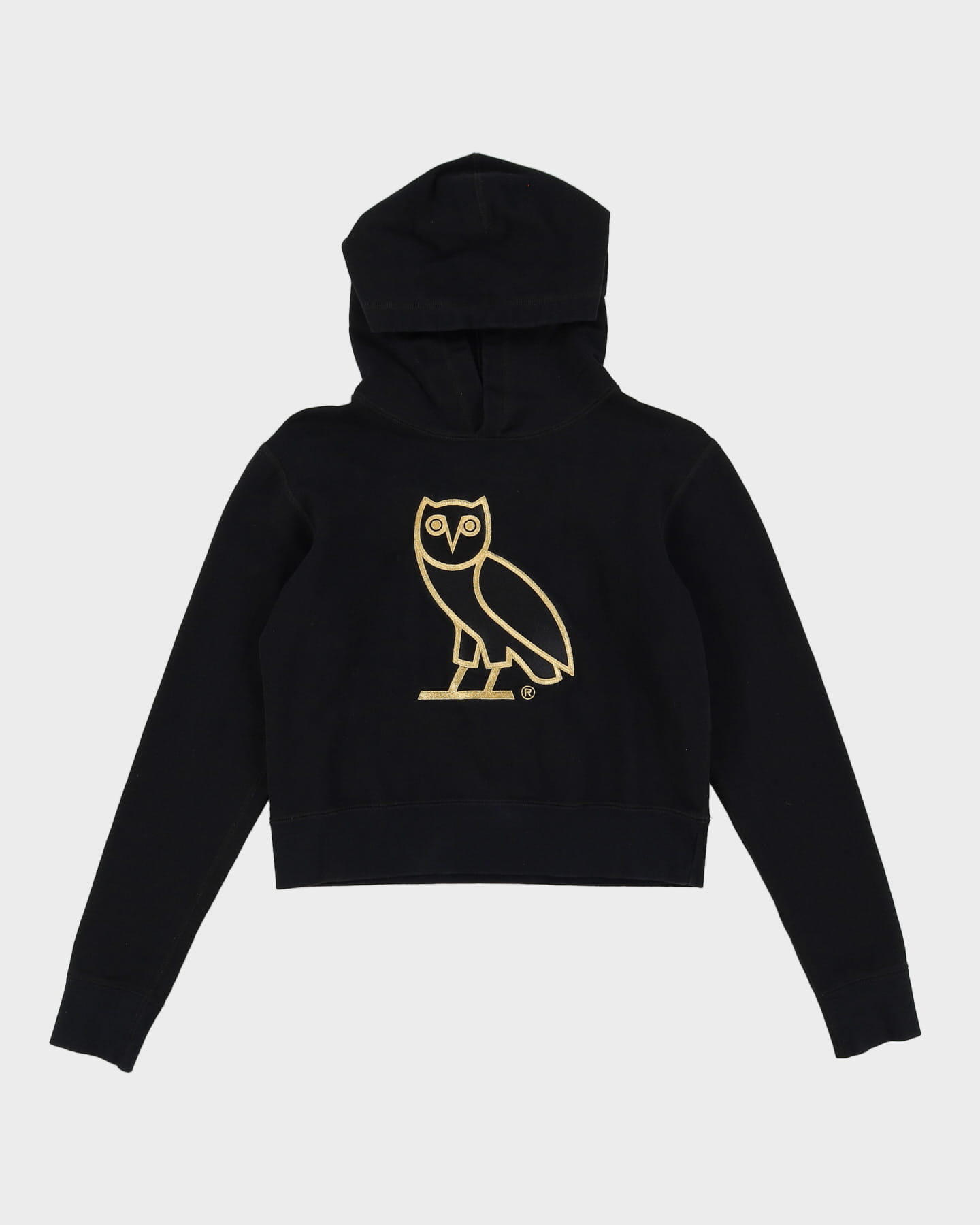OBO Classic Logo Black Hoodie - S