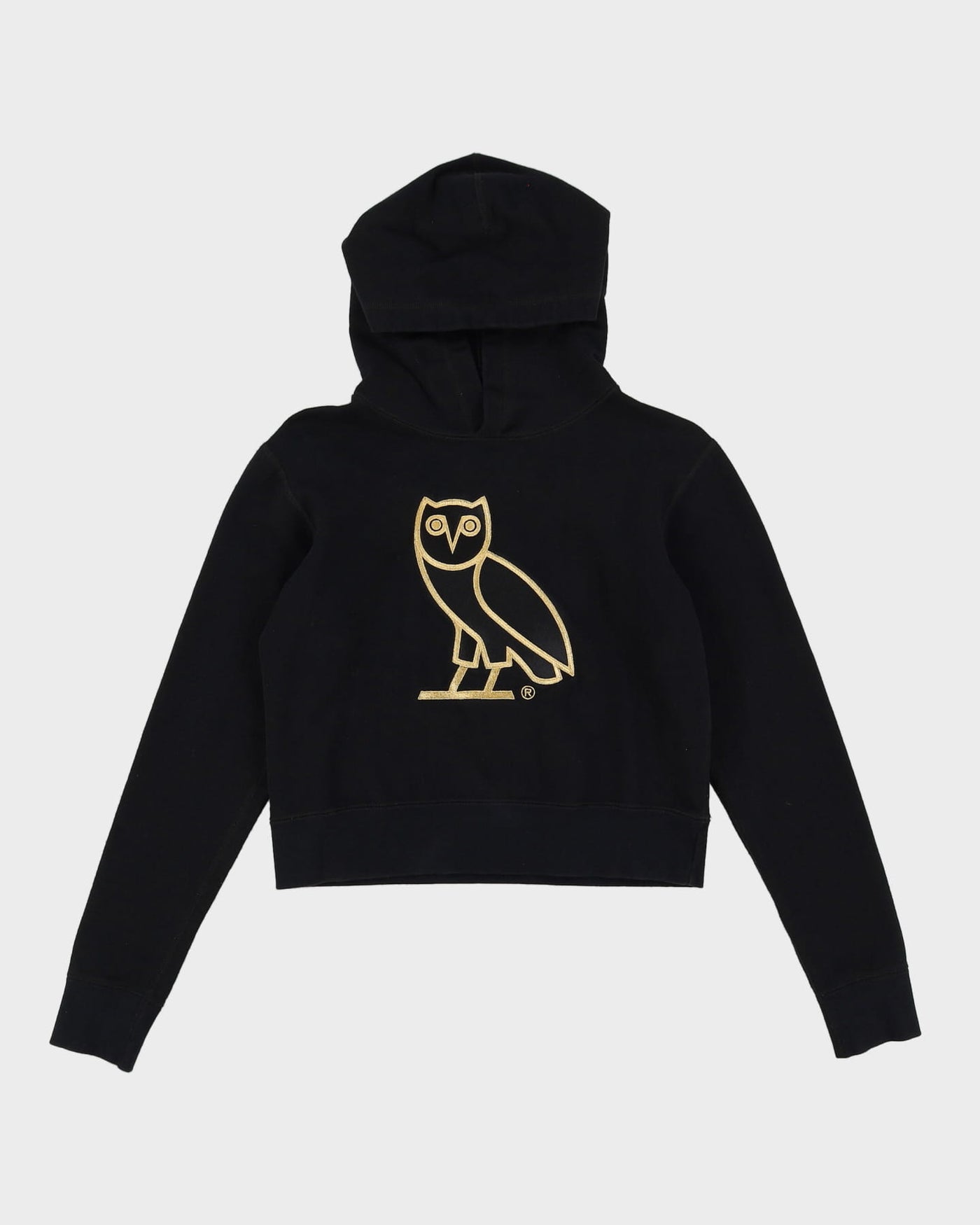 OBO Classic Logo Black Hoodie - S