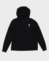 Karl Lagerfield Cartoon Graphic Black Hoodie - L
