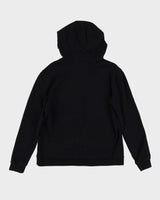Karl Lagerfield Cartoon Graphic Black Hoodie - L