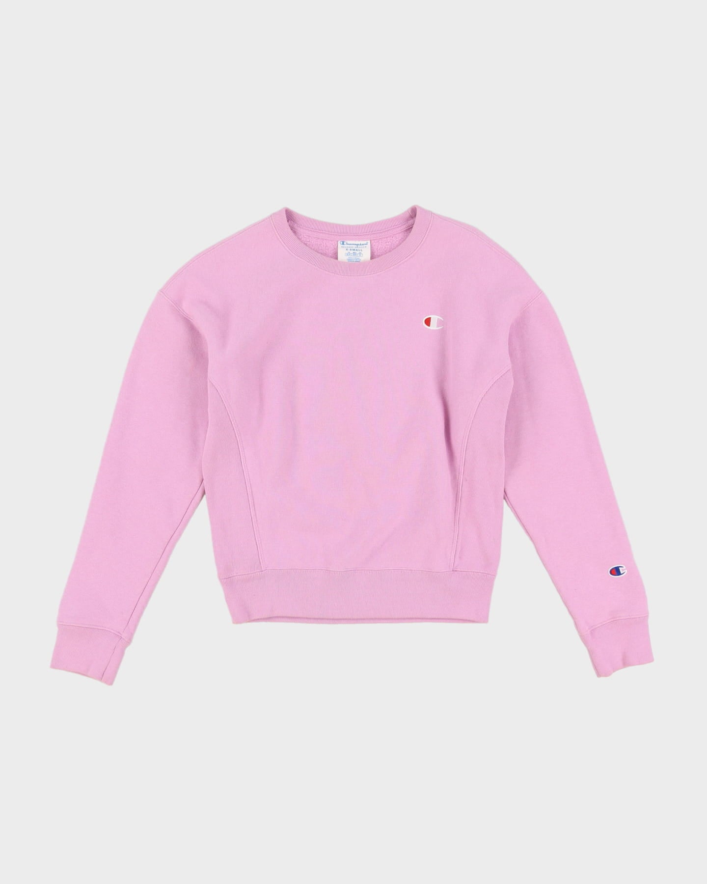 Champion Pink Reverse Weave Sweatshirt - XS