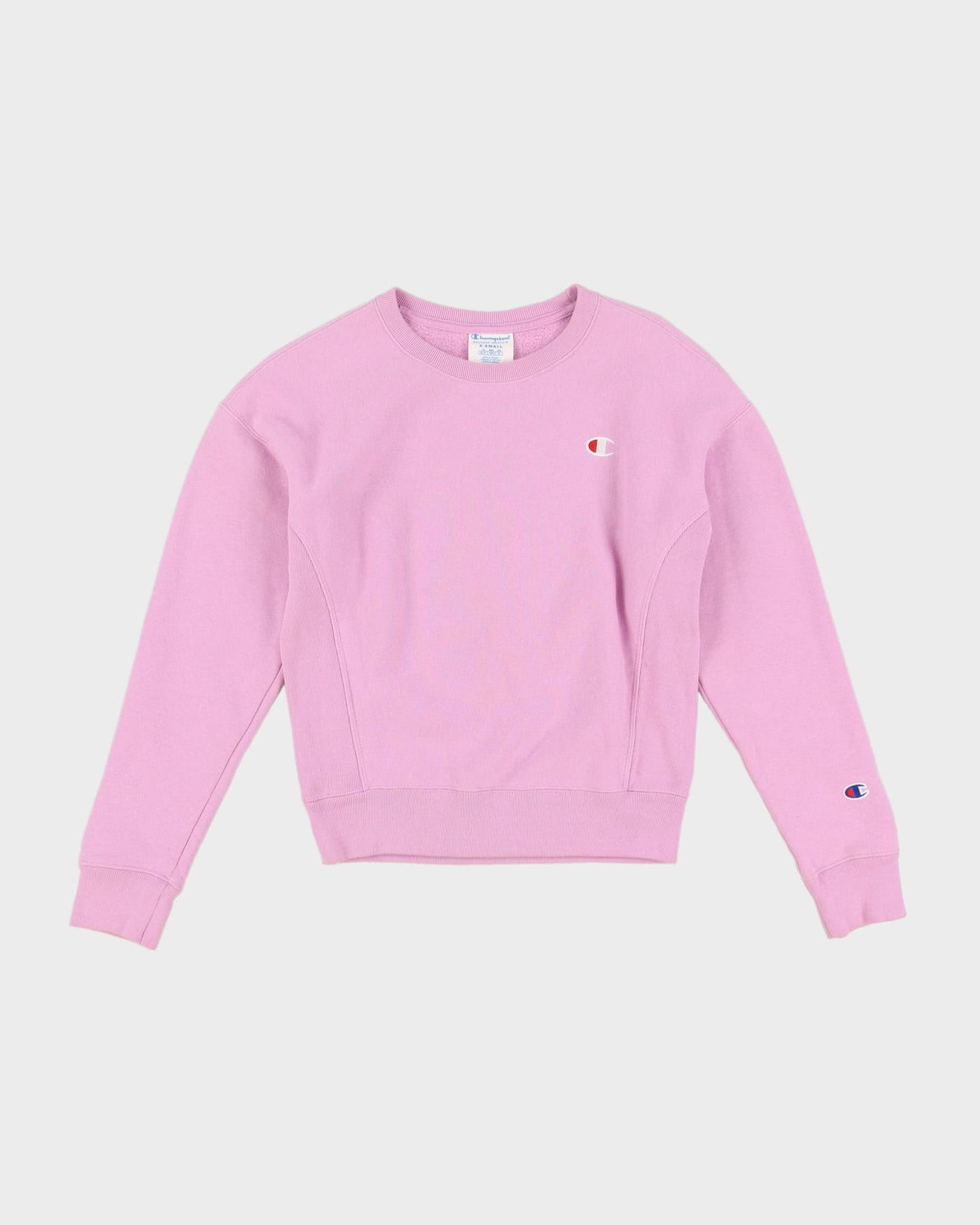 Champion Pink Reverse Weave Sweatshirt - XS