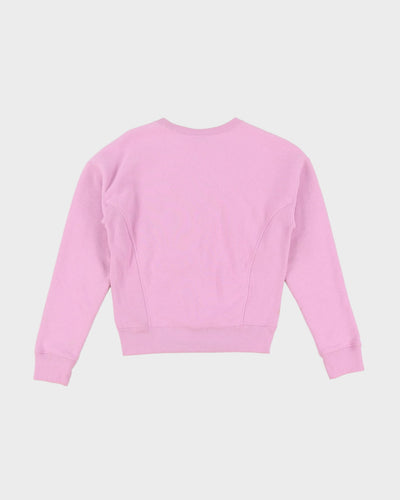 Champion Pink Reverse Weave Sweatshirt - XS