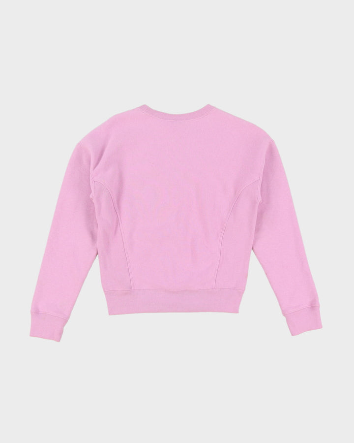 Champion Pink Reverse Weave Sweatshirt - XS
