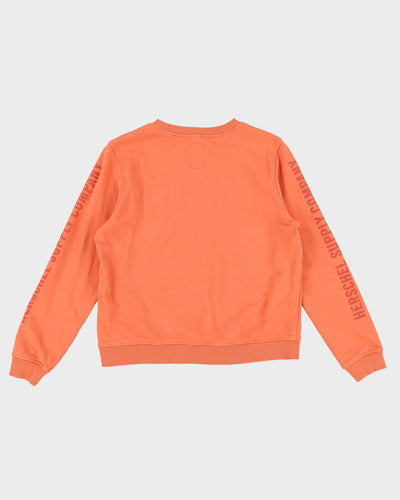 Herschel Orange Sweatshirt - L
