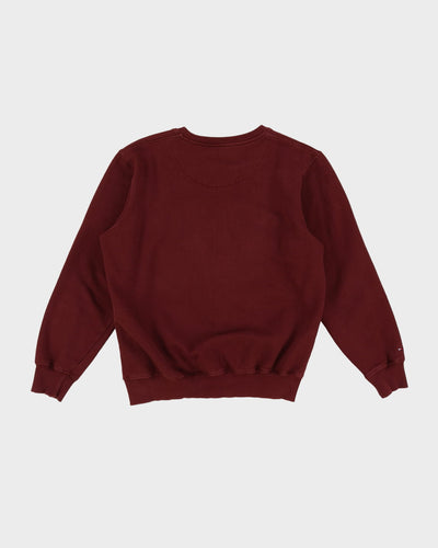 Tommy Hilfiger Maroon Sweatshirt - M / L