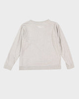 Karl Lagerfeld Grey Logo Sweatshirt - S