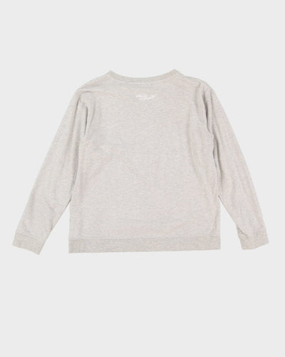 Karl Lagerfeld Grey Logo Sweatshirt - S