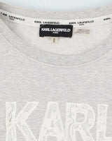 Karl Lagerfeld Grey Logo Sweatshirt - S