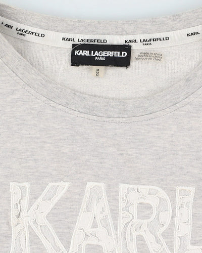 Karl Lagerfeld Grey Logo Sweatshirt - S
