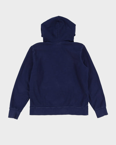 The North Face Navy Hoodie - L