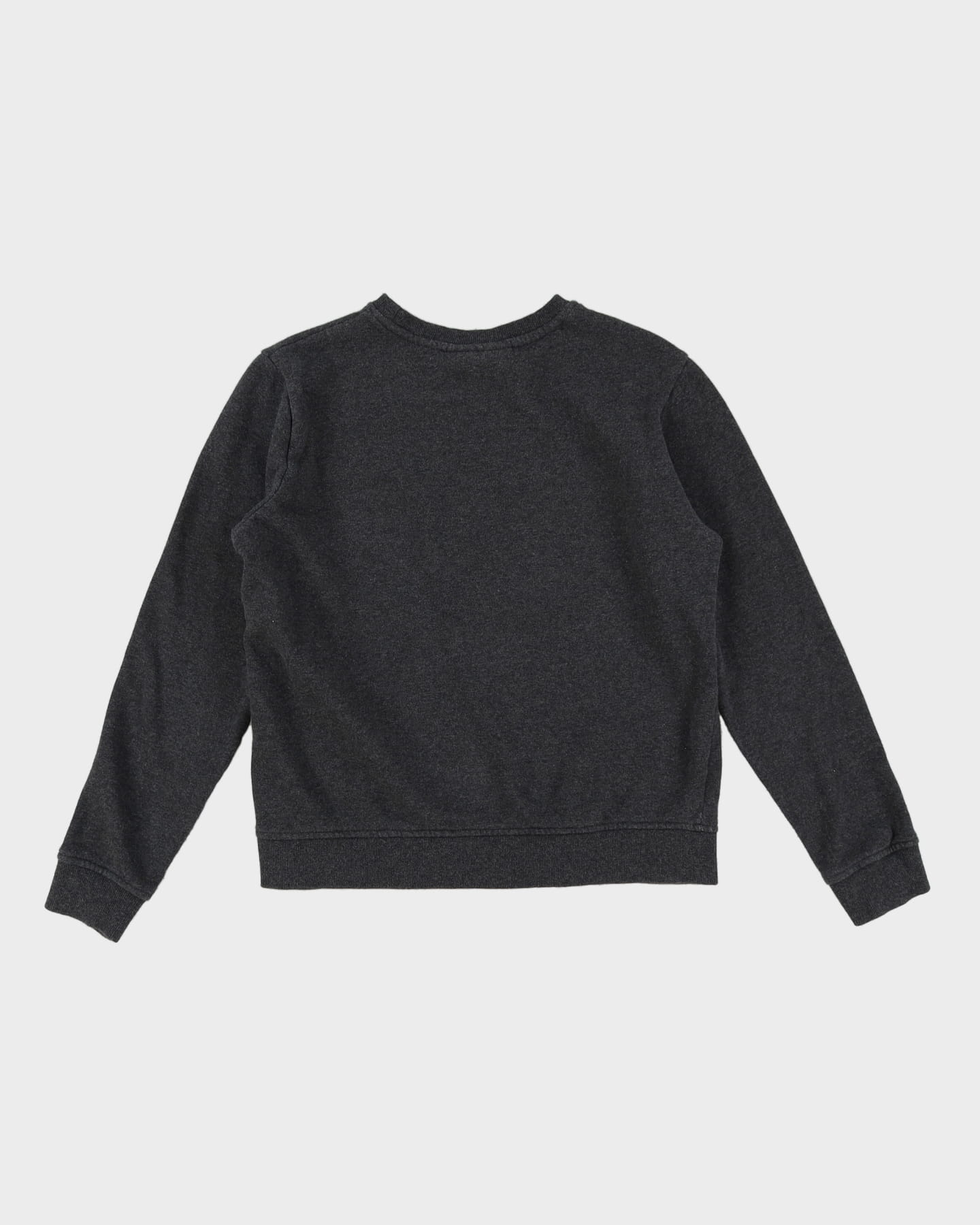 Fila Embroidered Dark Grey Logo Sweatshirt - S