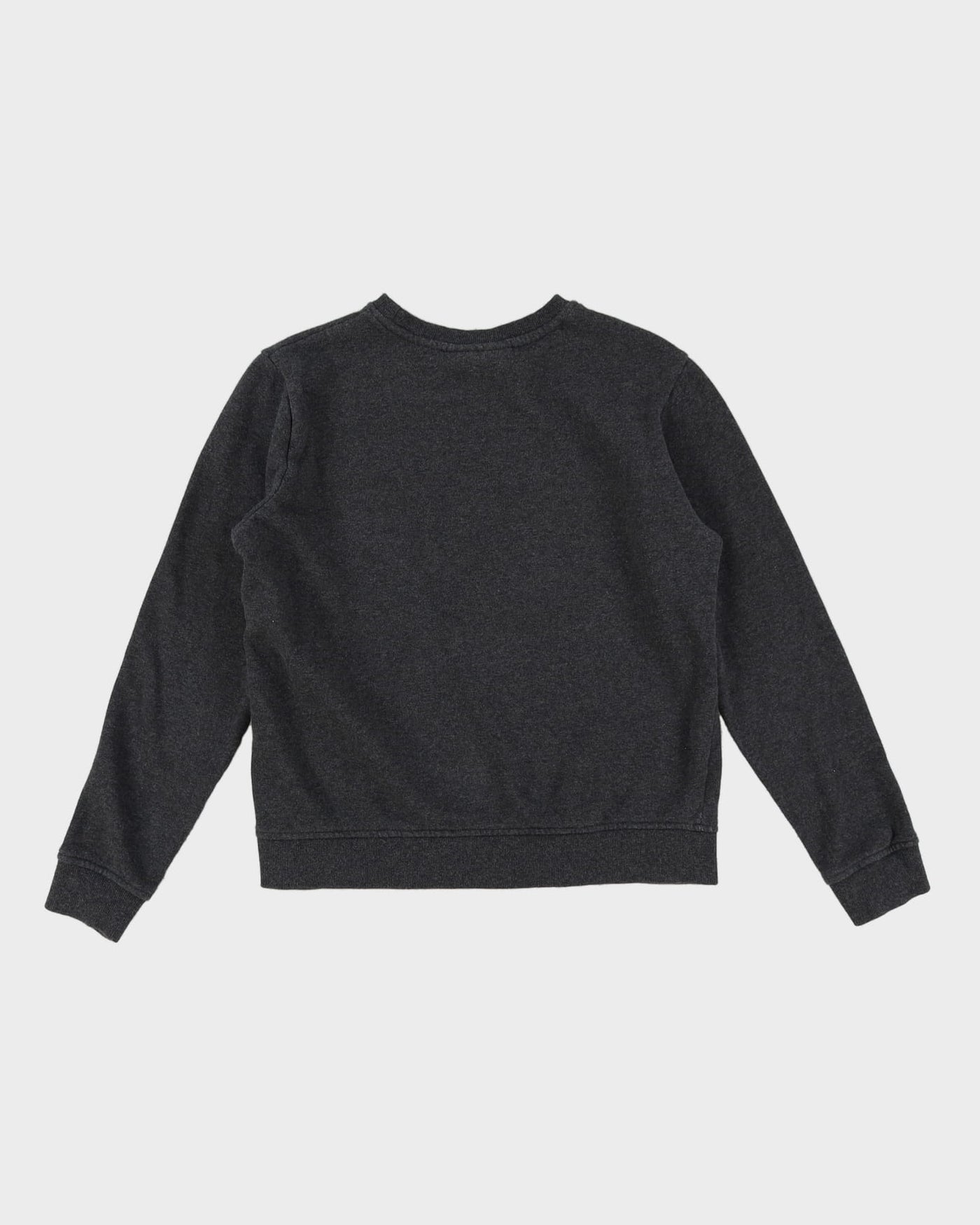 Fila Embroidered Dark Grey Logo Sweatshirt - S