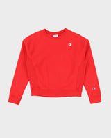 Champion Reverse Weave Red Sweatshirt - M