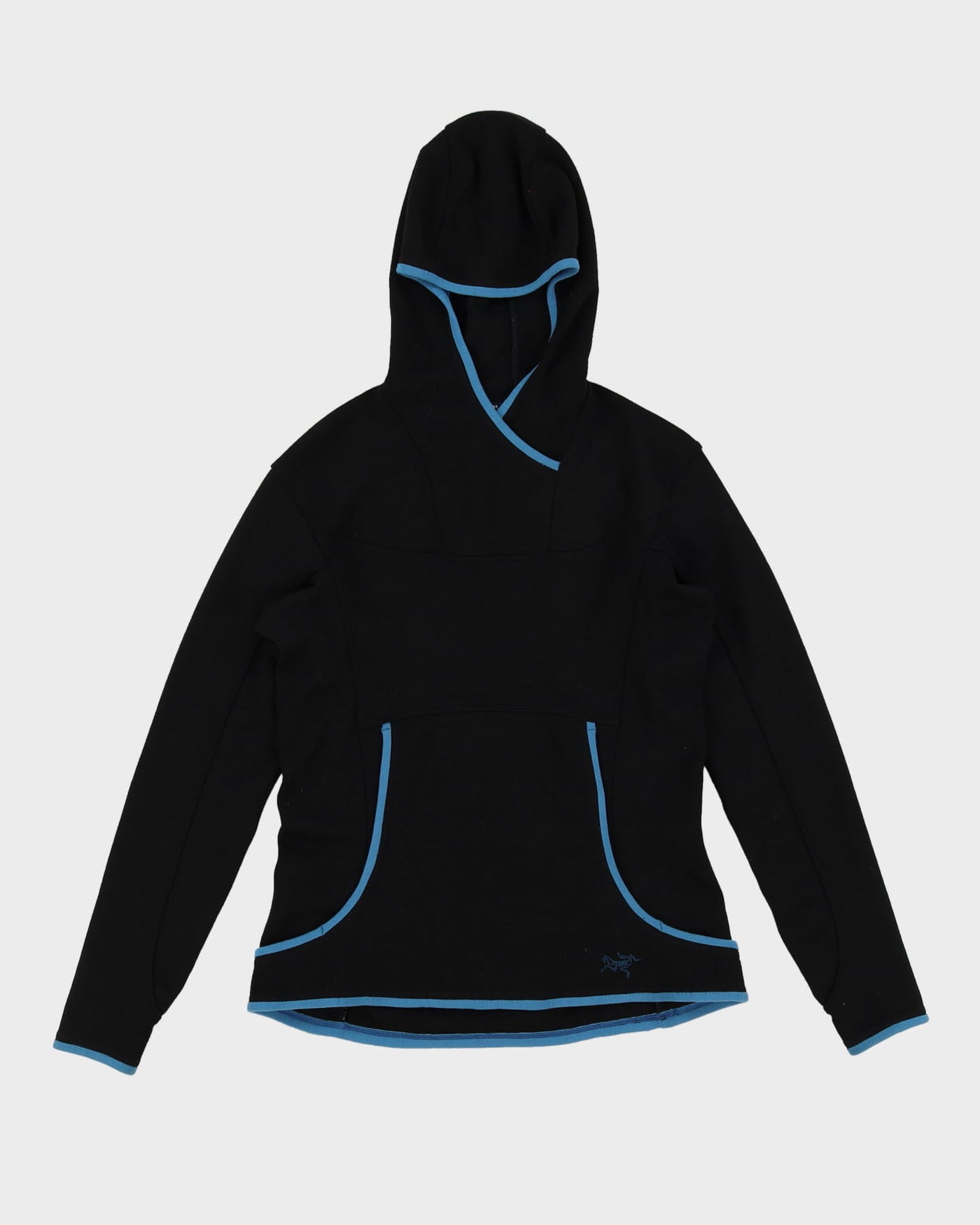 Arc'Teryx Black / Blue Detailed Hoodie - M