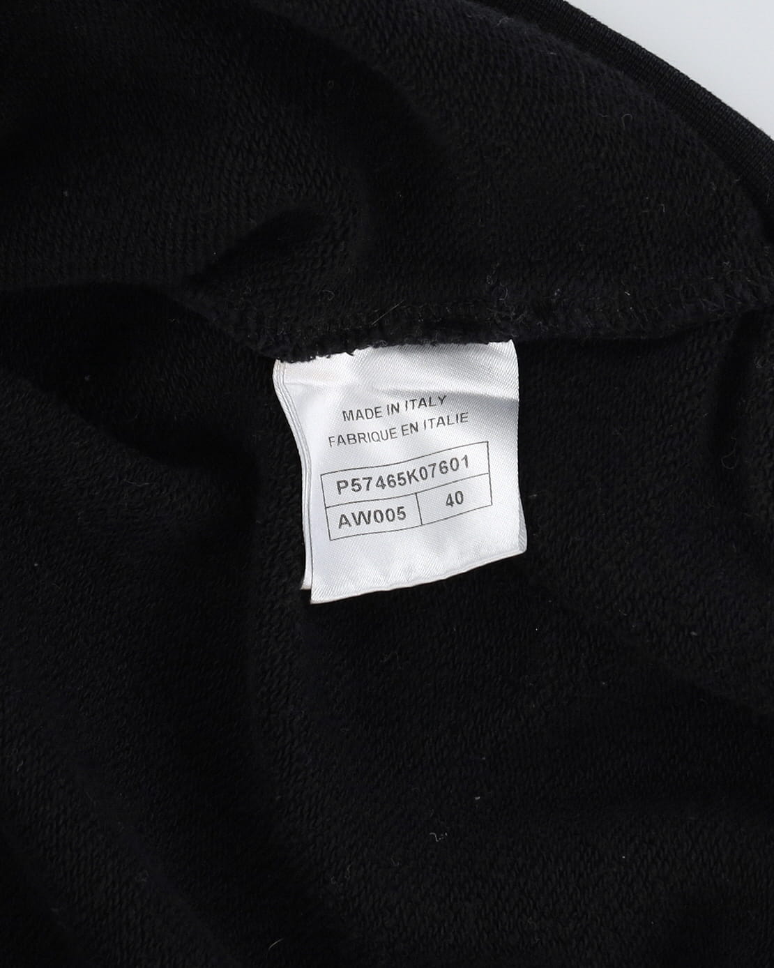Chanel Spaceman / Astronaut Black Graphic Cropped Fit Sweatshirt - M
