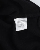 Chanel Spaceman / Astronaut Black Graphic Cropped Fit Sweatshirt - M