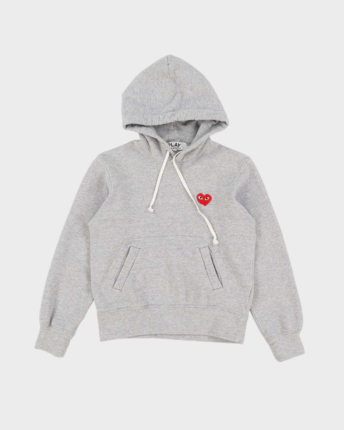 Comme Des Garcons Play Beige Hoodie - S / M