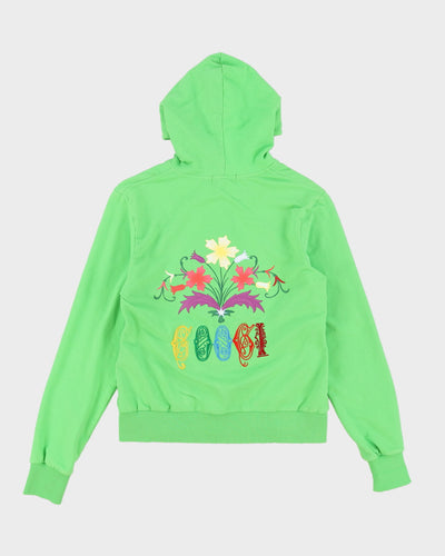 00s Coogi Green Full-Zip Hoodie - L