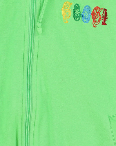 00s Coogi Green Full-Zip Hoodie - L