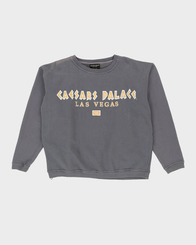 90s Caesars Palace Las Vegas Grey Sweatshirt - XL