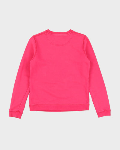 Kenzo Pink Embroidered Sweatshirt - S