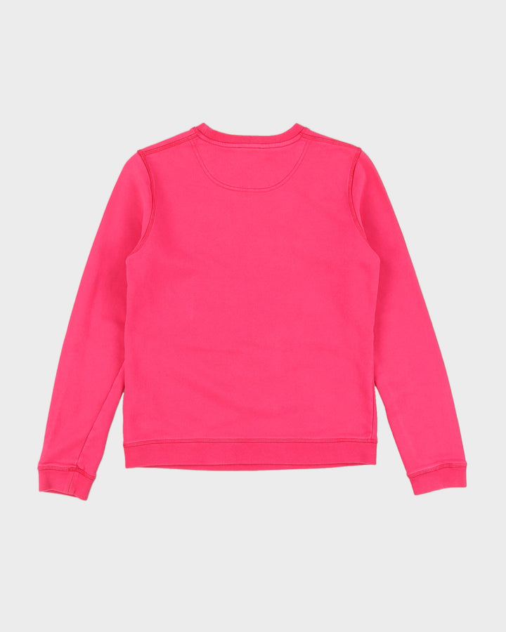 Kenzo Pink Embroidered Sweatshirt - S