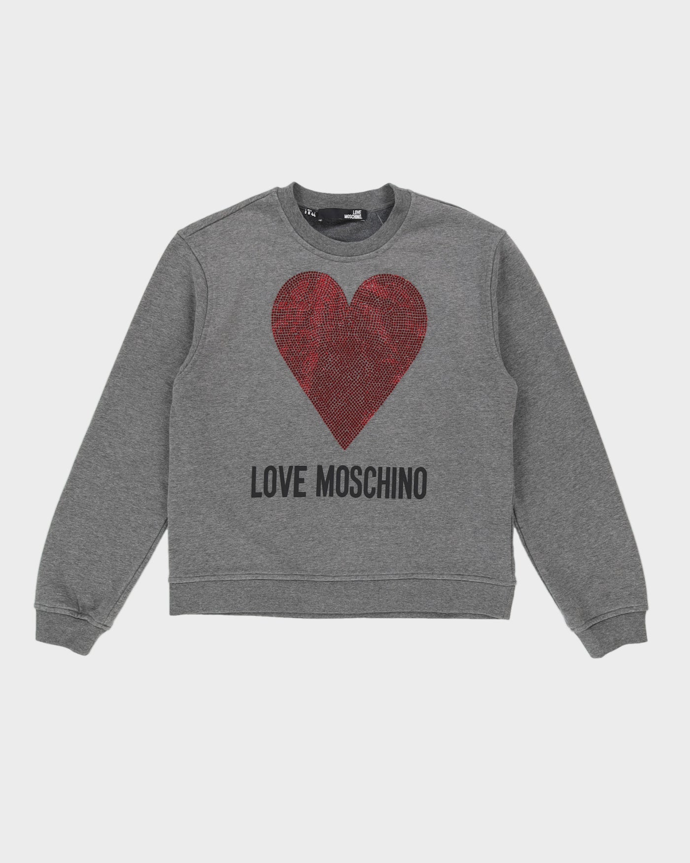 Love Moschino Grey Sweatshirt - M
