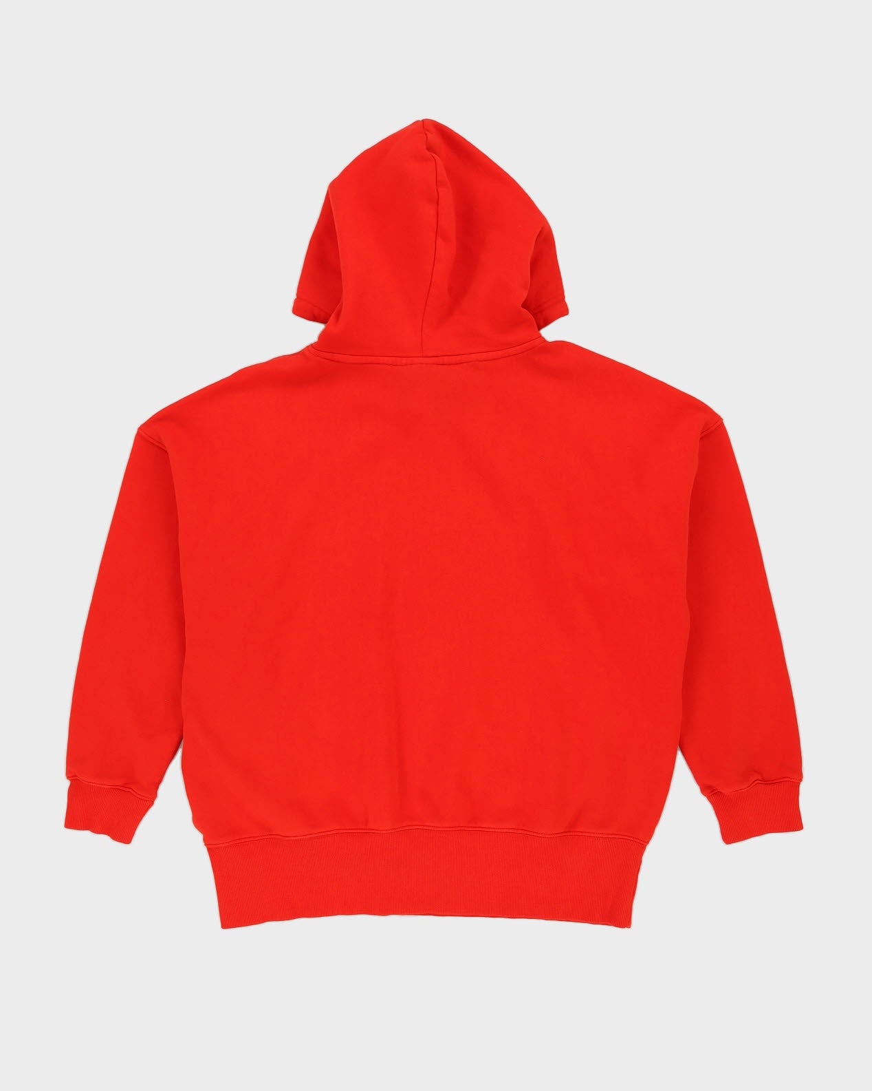 Adidas Oversized Red Hoodie - M